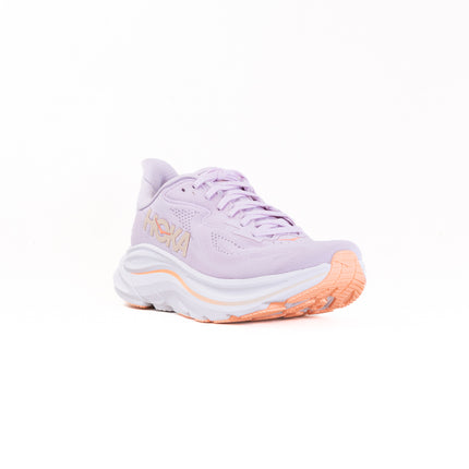 Hoka Clifton 10 (Women's) - Lilac Cream / Tangerine