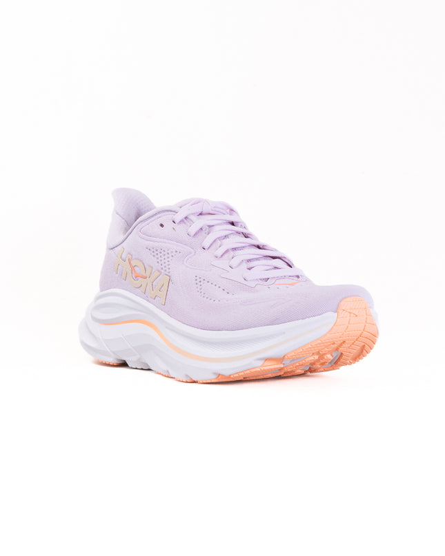 Hoka Clifton 10 (Women's) - Lilac Cream / Tangerine