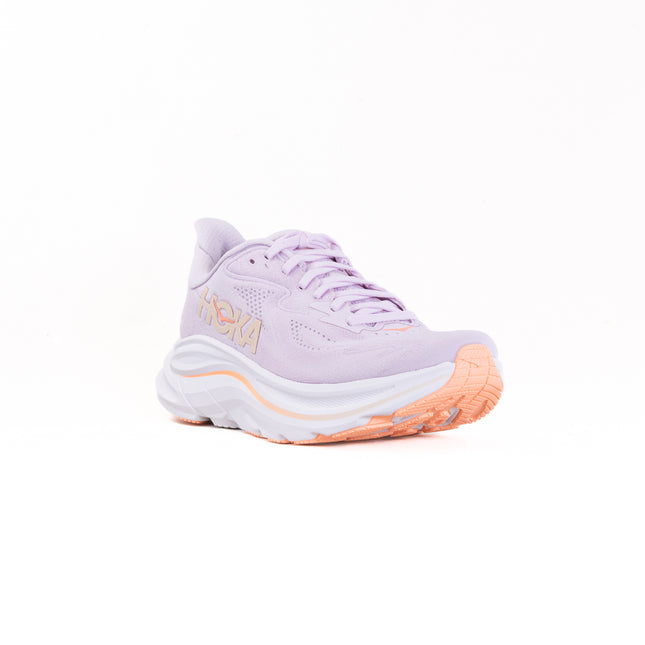Hoka Clifton 10 (Women's) - Lilac Cream / Tangerine