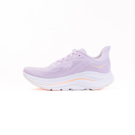 Hoka Clifton 10 (Women's) - Lilac Cream / Tangerine