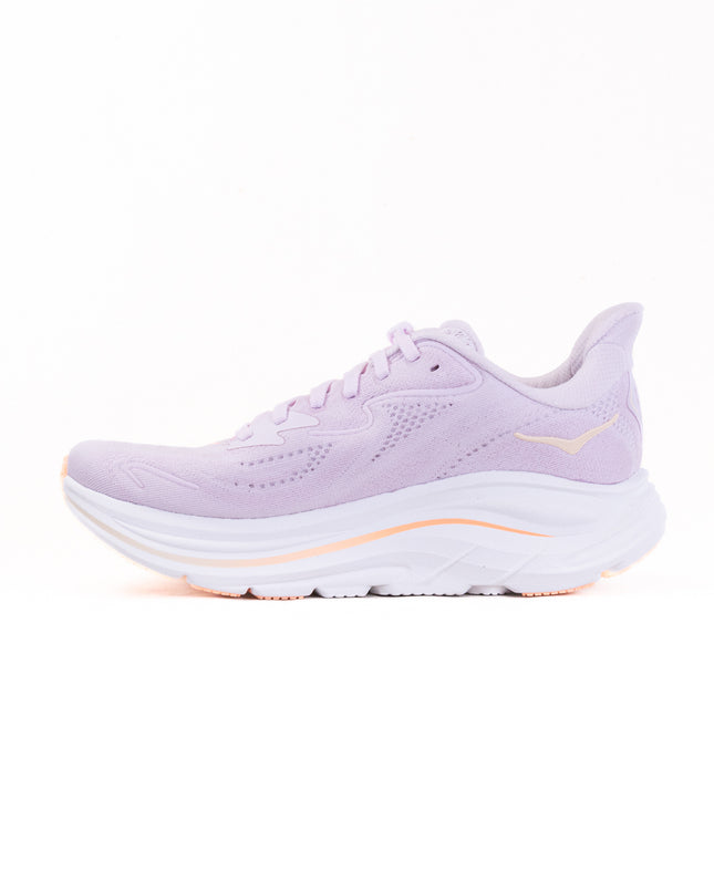 Hoka Clifton 10 (Women's) - Lilac Cream / Tangerine
