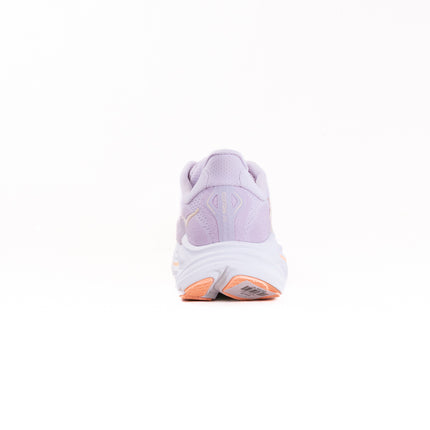 Hoka Clifton 10 (Women's) - Lilac Cream / Tangerine