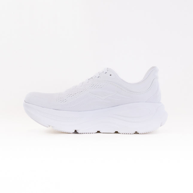 Hoka Bondi 9 Wide (Women's) - White/White