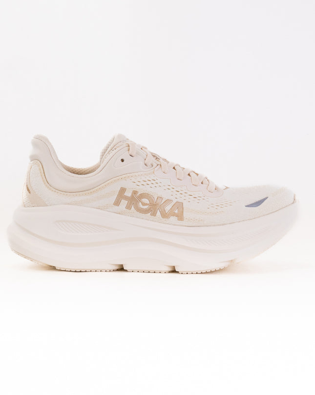 Hoka Bondi 9 Wide (Women's) - Vanilla/Birch