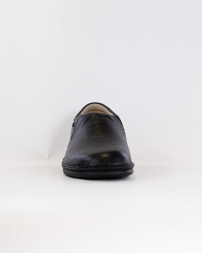 Finn Comfort Newport (Women's) - Black Leather