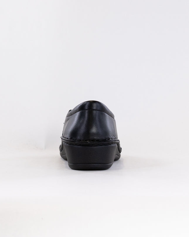 Finn Comfort Newport (Women's) - Black Leather