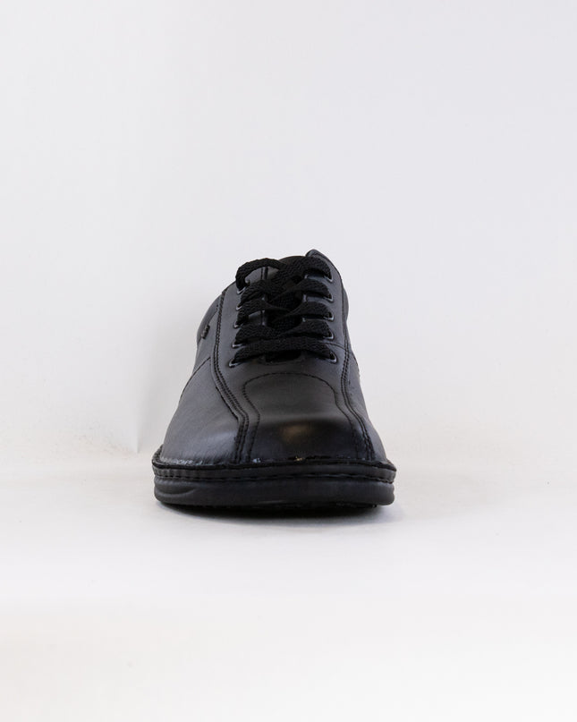 Finn Comfort Dijon (Men's) - Black Leather