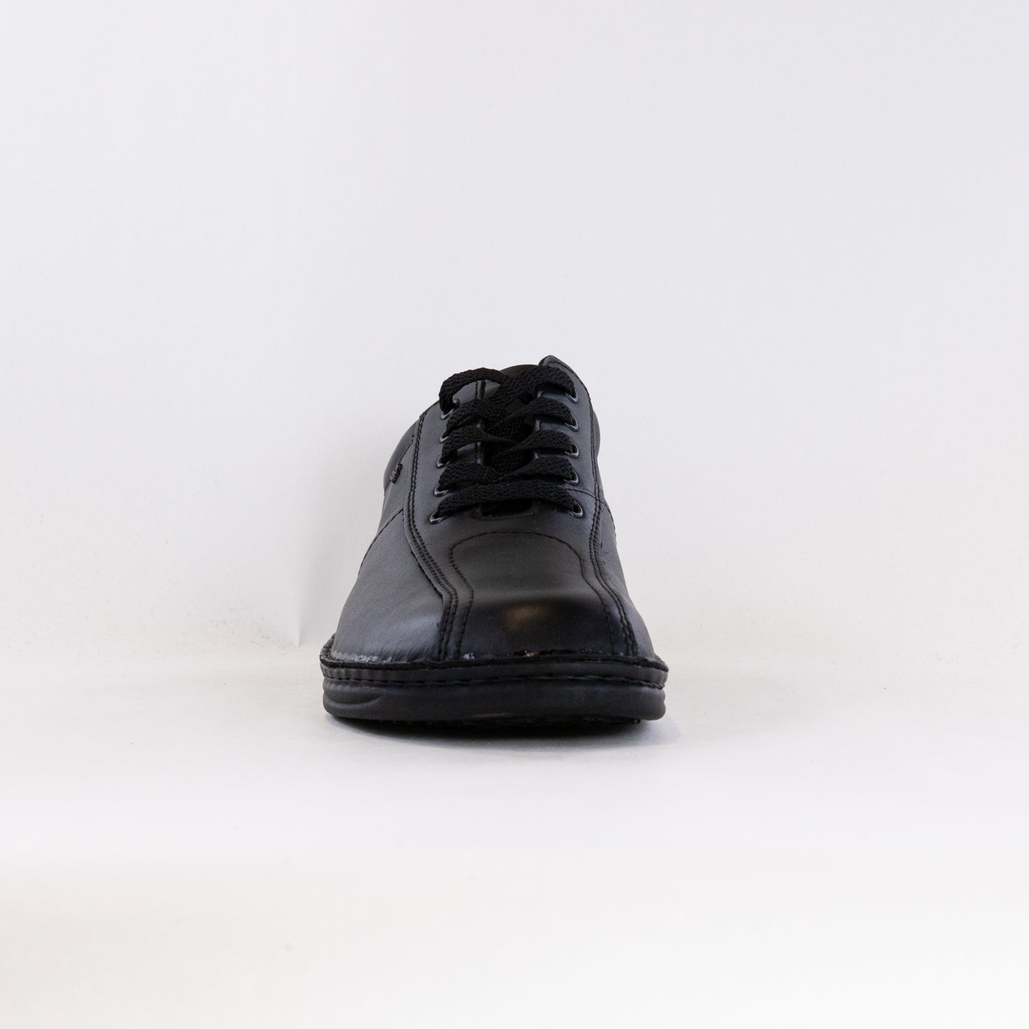 Finn Comfort Dijon (Men's) - Black Leather