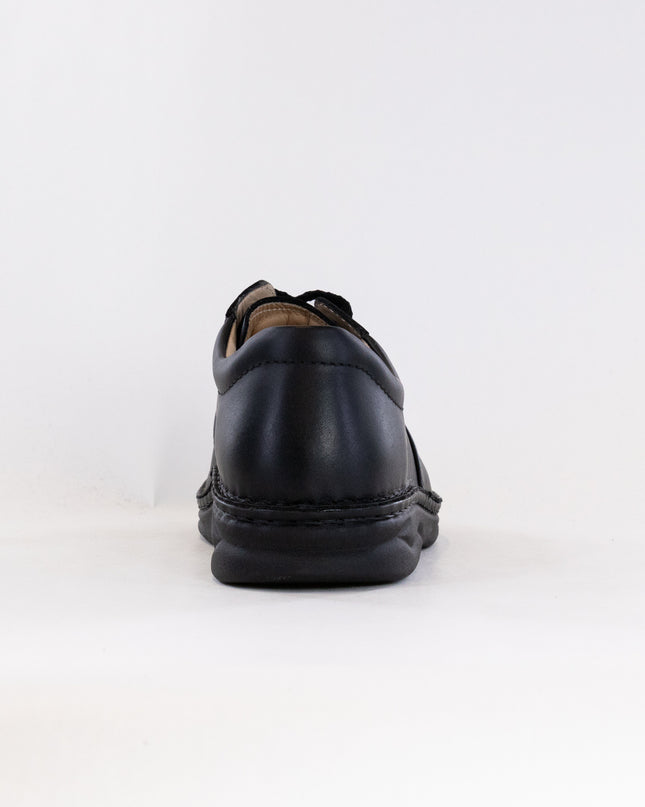 Finn Comfort Dijon (Men's) - Black Leather