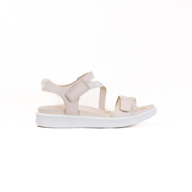 ECCO Soft Sandal (Women's) - Limestone/Limestone