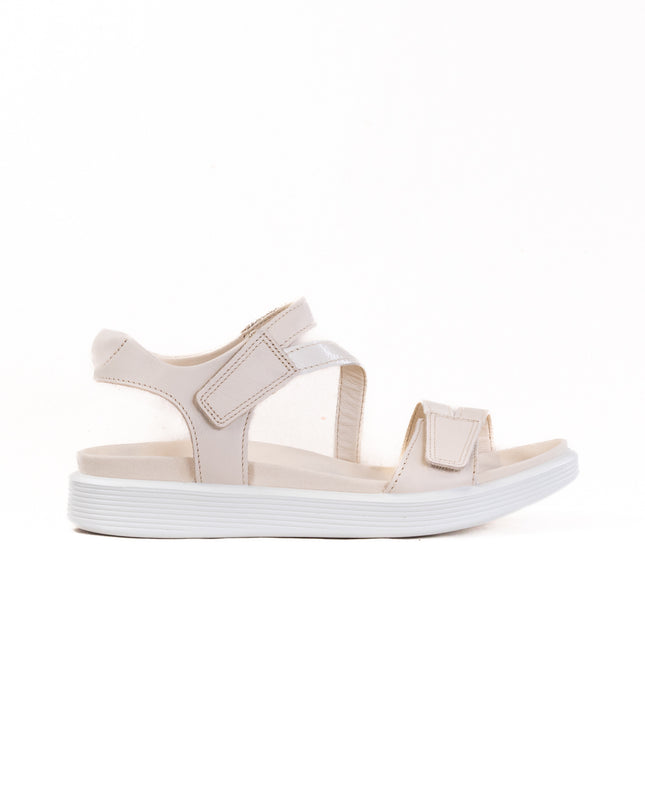 ECCO Soft Sandal (Women's) - Limestone/Limestone