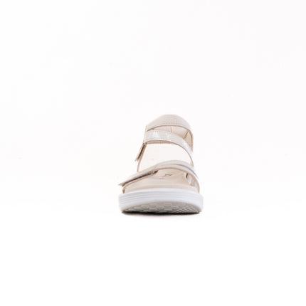 ECCO Soft Sandal (Women's) - Limestone/Limestone