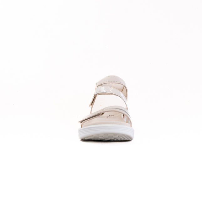 ECCO Soft Sandal (Women's) - Limestone/Limestone