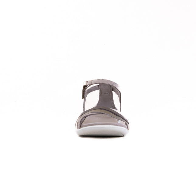ECCO Flash X-Strap (Women's) - Moon Rock/Dark Clay/Pure Cashmere/Ice White