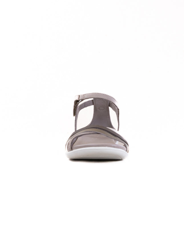ECCO Flash X-Strap (Women's) - Moon Rock/Dark Clay/Pure Cashmere/Ice White