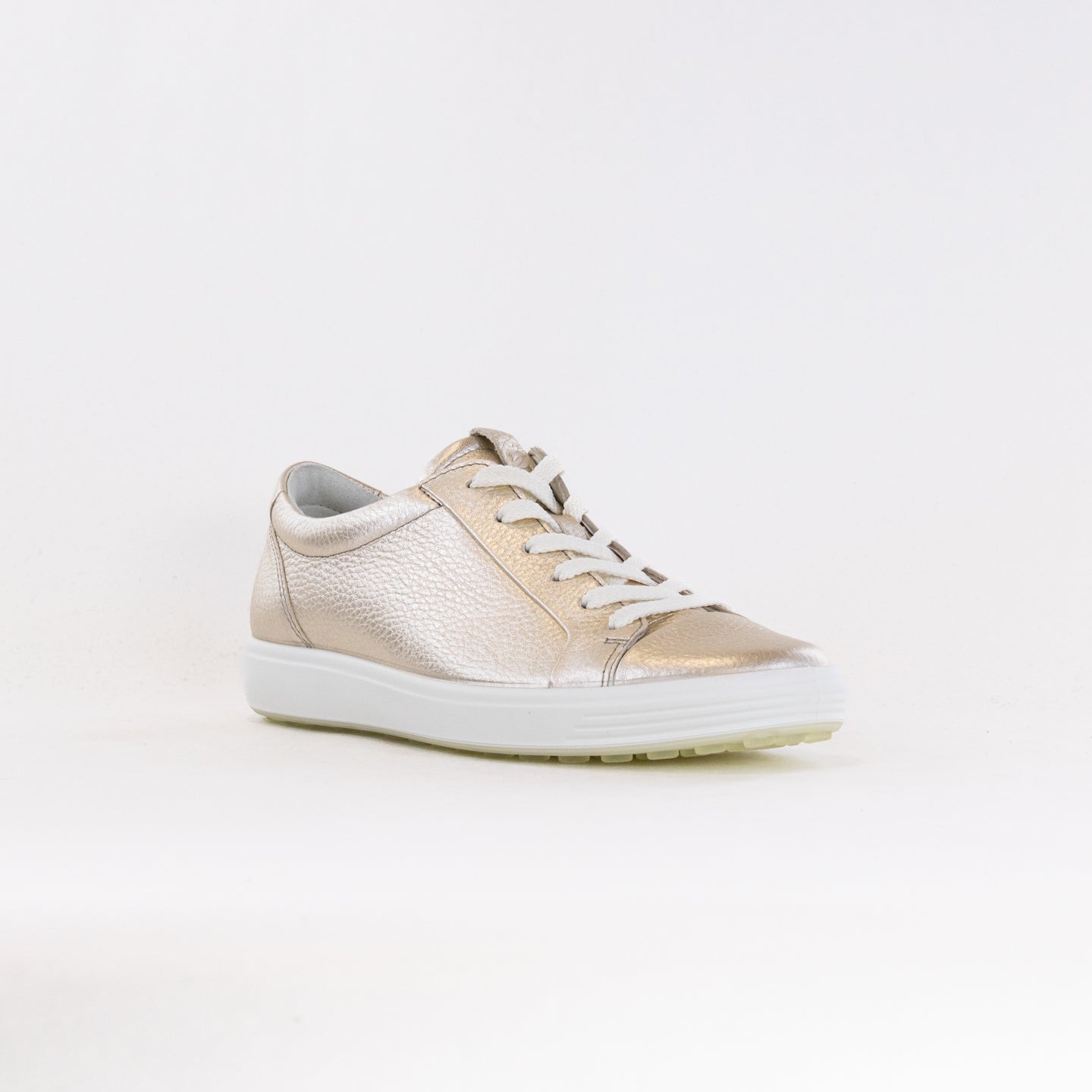 Ecco Soft 7 Mono 2.0 (Women's) - Pure White Gold