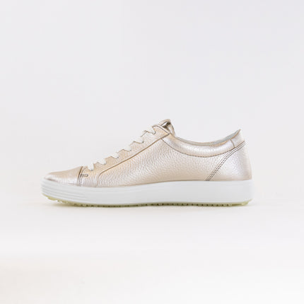 Ecco Soft 7 Mono 2.0 (Women's) - Pure White Gold