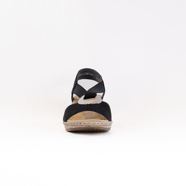 Rieker Fanni Sandal (Women's) - Black