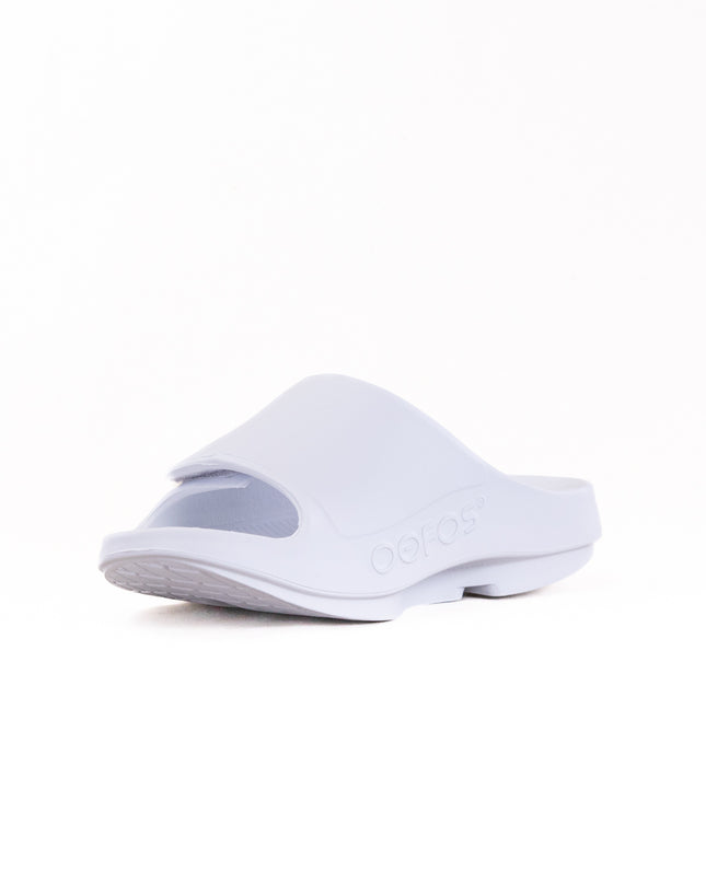 OOFOS OOahh Sport Flex Sandal (Unisex) - White