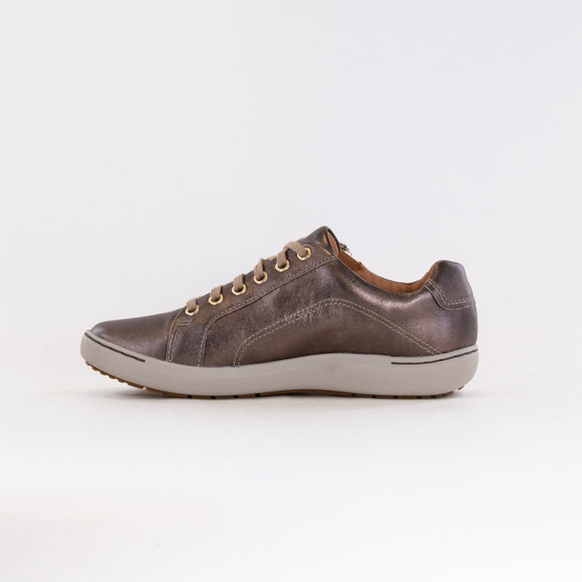 Clarks Nalle Lace (Women's) - Bronze Metallic Leather