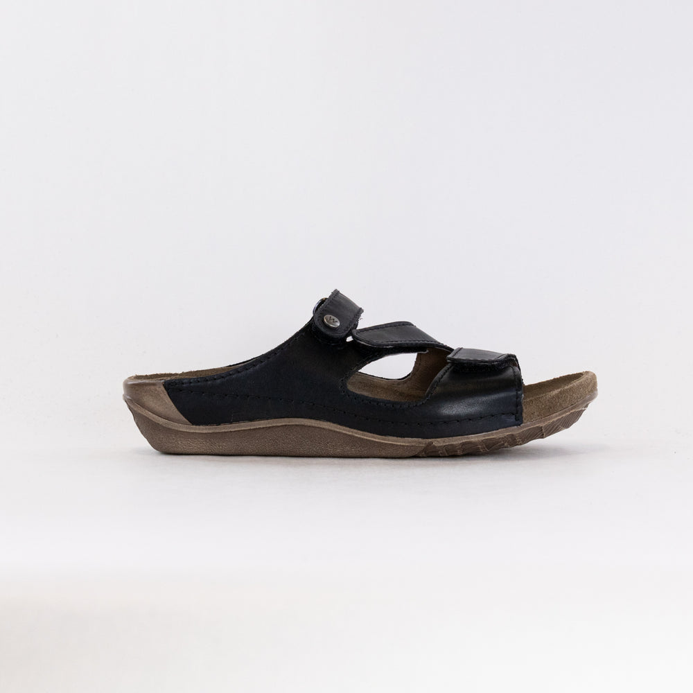 Wolky Jasper (Women's) - Black Leather