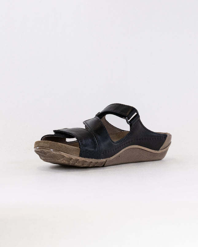 Wolky Jasper (Women's) - Black Leather