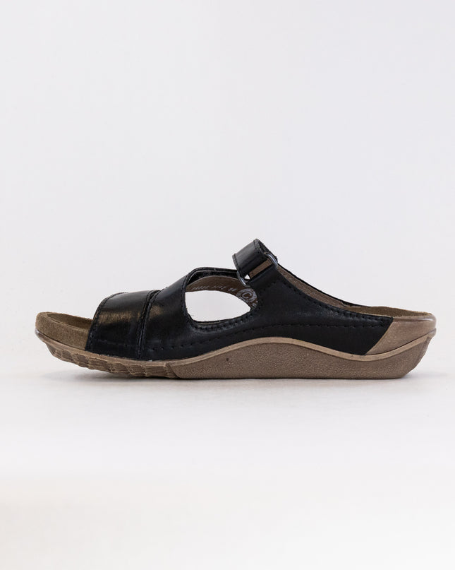 Wolky Jasper (Women's) - Black Leather