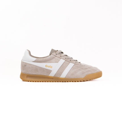 Gola Stadium Suede Sneakers (Women's) - Bone/Off White