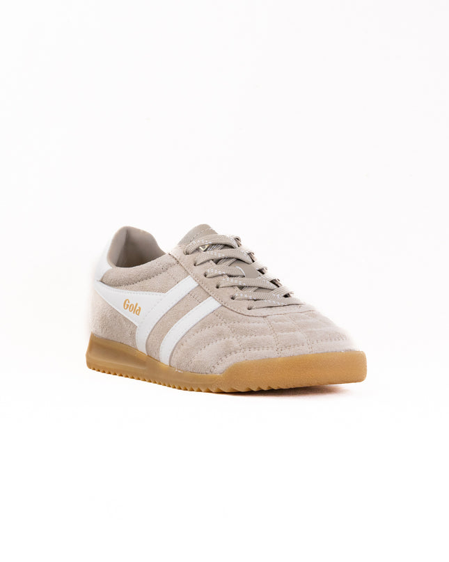 Gola Stadium Suede Sneakers (Women's) - Bone/Off White