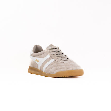 Gola Stadium Suede Sneakers (Women's) - Bone/Off White