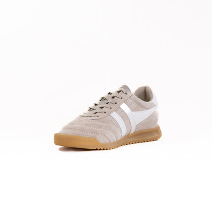 Gola Stadium Suede Sneakers (Women's) - Bone/Off White