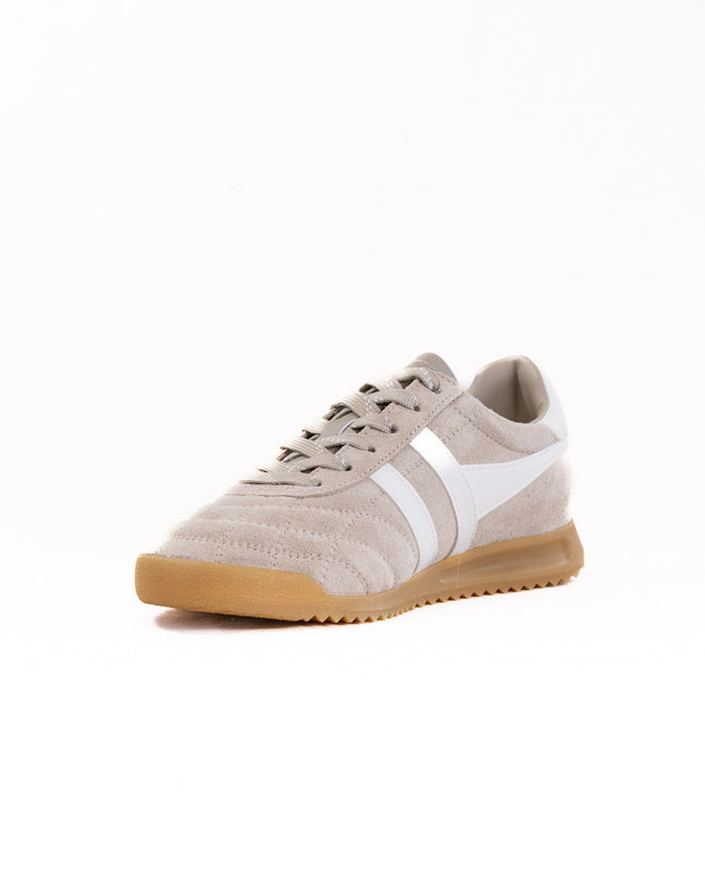 Gola Stadium Suede Sneakers (Women's) - Bone/Off White