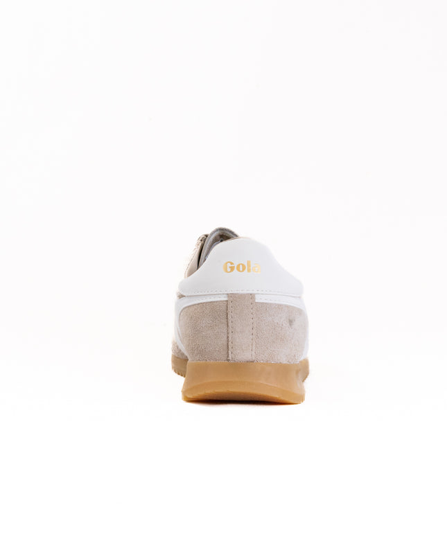 Gola Stadium Suede Sneakers (Women's) - Bone/Off White