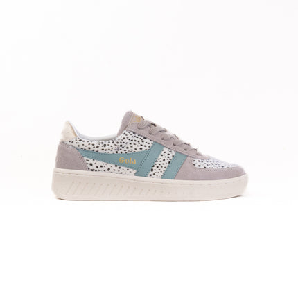 Gola Classics Grandslam Savanna Sneakers (Women's) - Cheetah/Feather Grey/Green