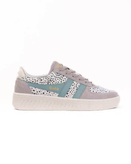 Gola Classics Grandslam Savanna Sneakers (Women's) - Cheetah/Feather Grey/Green