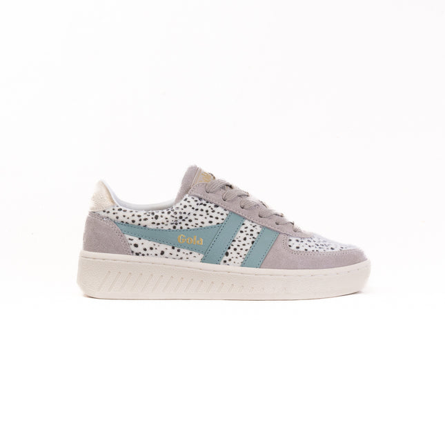 Gola Classics Grandslam Savanna Sneakers (Women's) - Cheetah/Feather Grey/Green