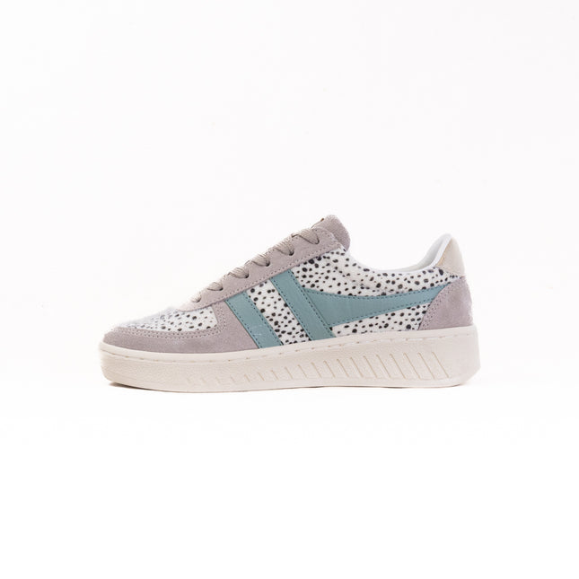 Gola Classics Grandslam Savanna Sneakers (Women's) - Cheetah/Feather Grey/Green