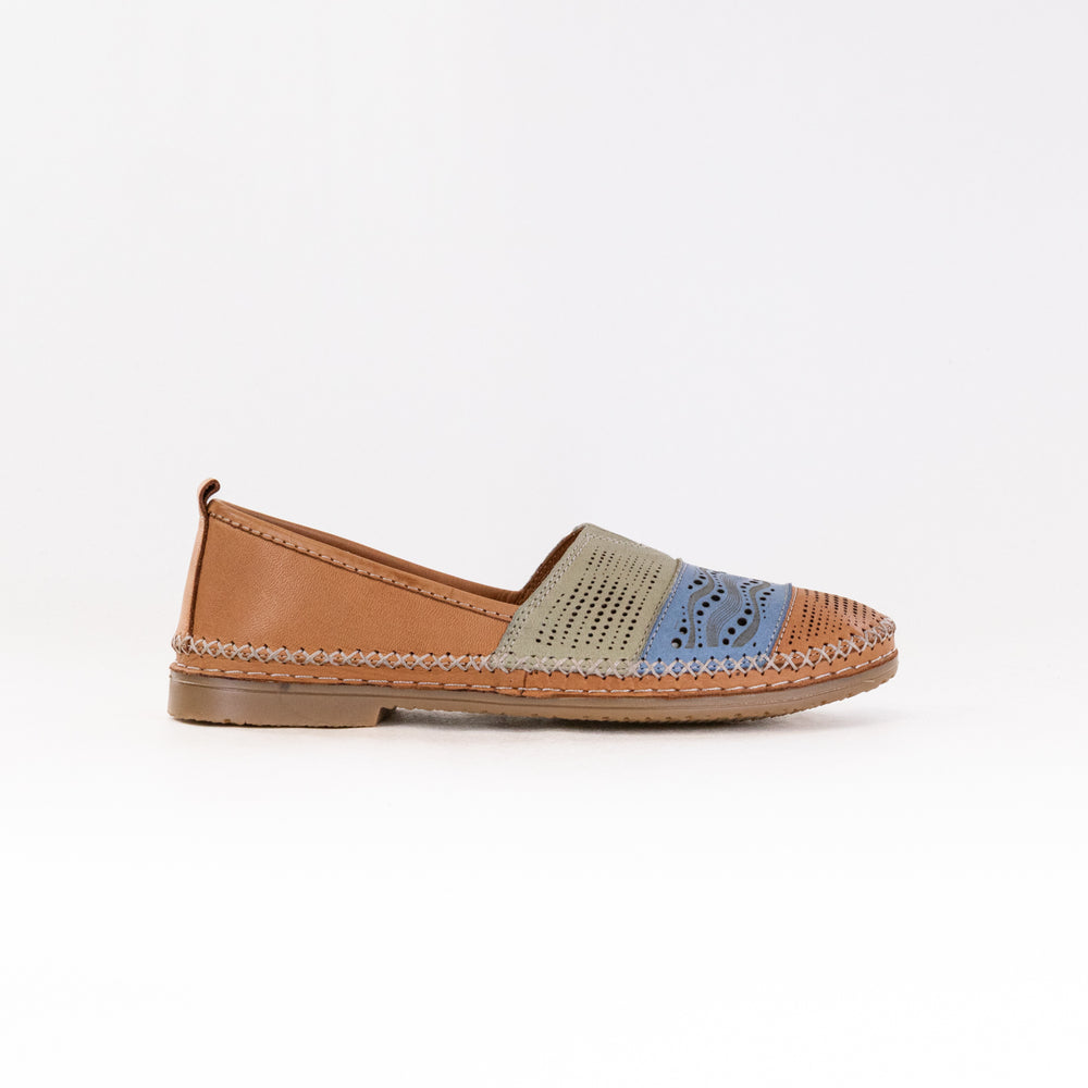 Spring Step Highwest (Women's) - Camel Multi