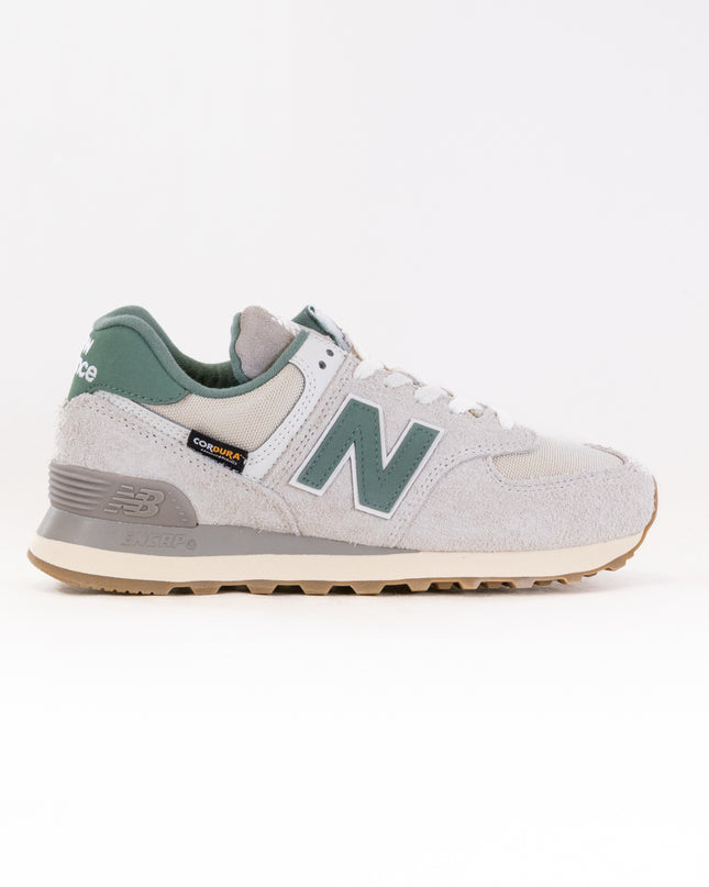 New Balance 574 (Unisex) - Linen/Spruce