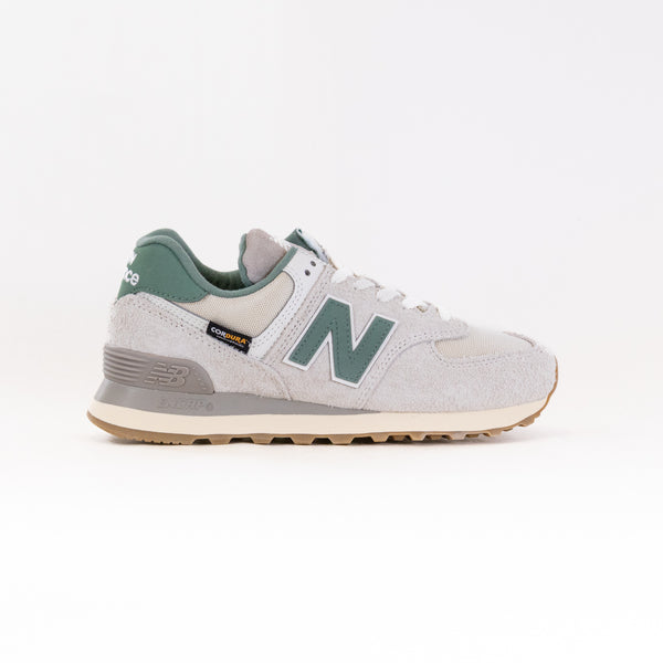 New Balance 574 (Unisex) - Linen/Spruce – Chiappetta Shoes