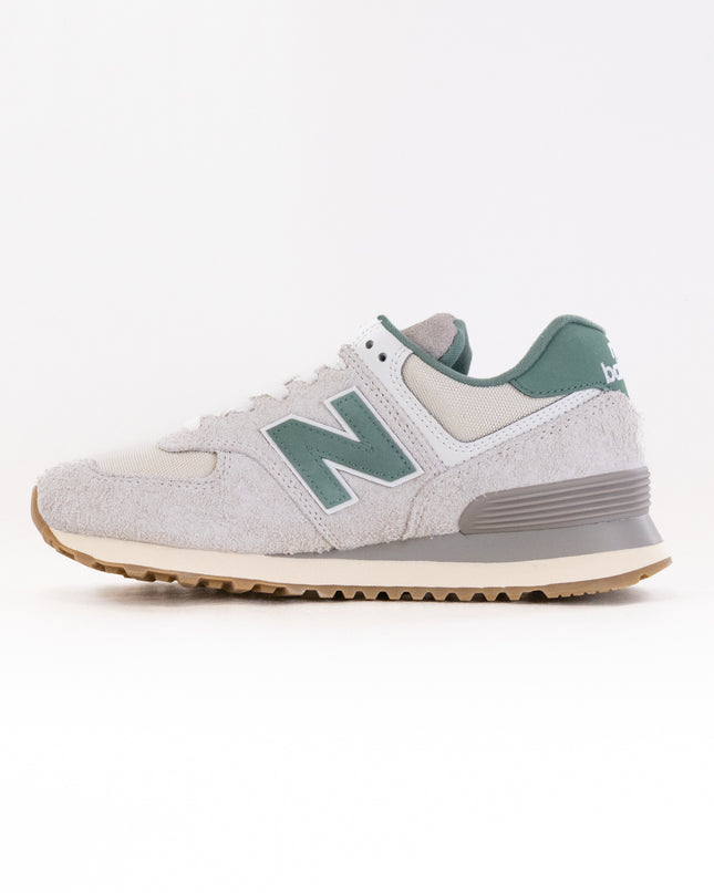 New Balance 574 (Unisex) - Linen/Spruce
