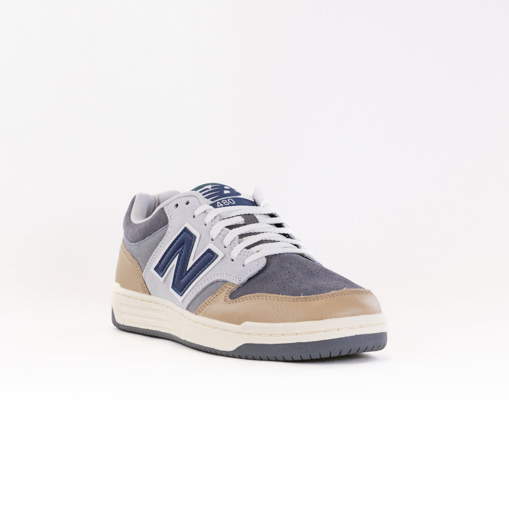 New Balance 480 (Men's) - Castlerock/Brown