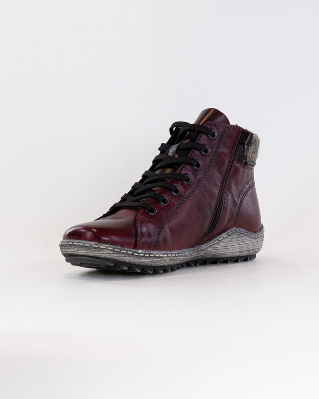 Remonte R1473 Bootie (Women's) - Wine