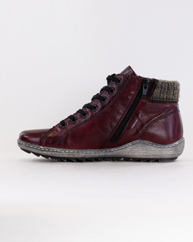 Remonte R1473 Bootie (Women's) - Wine