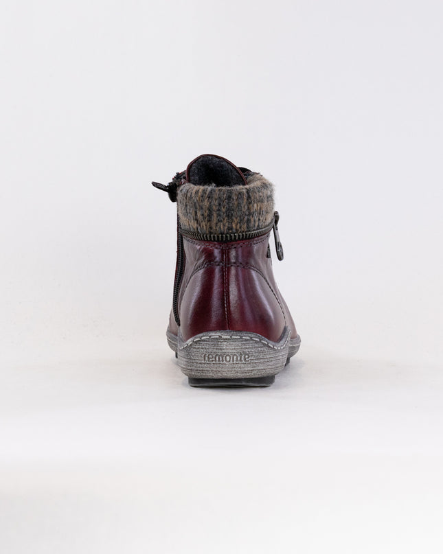 Remonte R1473 Bootie (Women's) - Wine
