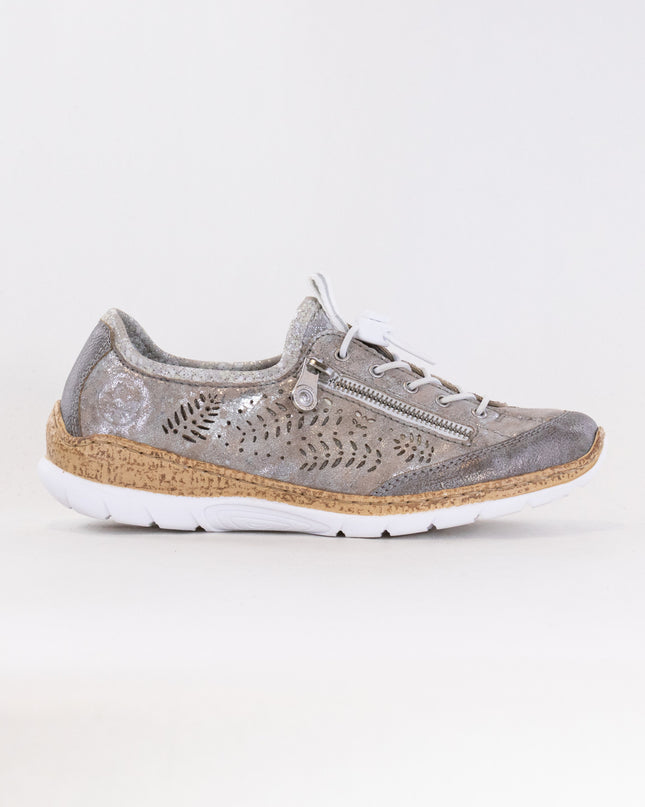 Rieker Nitka N42K6-40 (Women's) - Gray