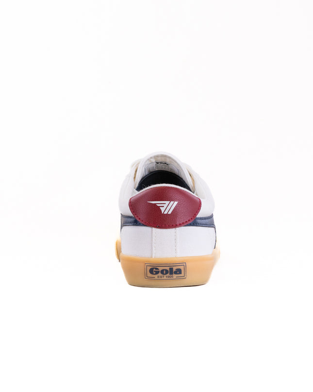 Gola Vegan Classics Men's Varsity Sneakers (Men's) - Off White/ Navy/ Deep Red/ Gum