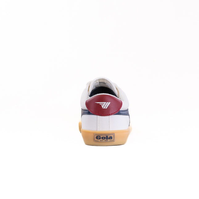 Gola Vegan Classics Men's Varsity Sneakers (Men's) - Off White/ Navy/ Deep Red/ Gum