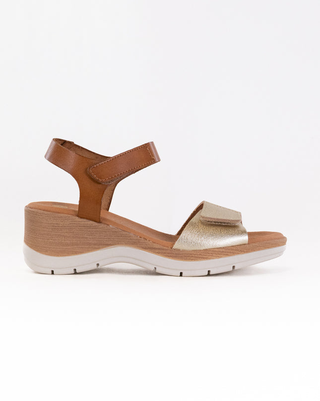 Eric Michael Caroline (Women's) - Tan/Gold
