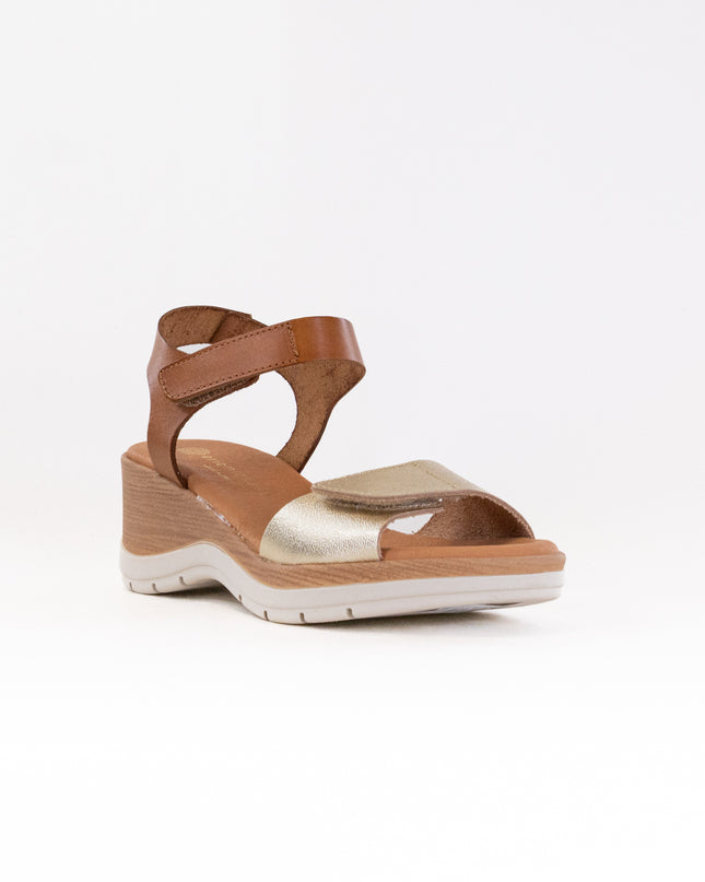 Eric Michael Caroline (Women's) - Tan/Gold